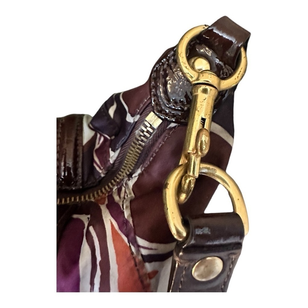 Coach Ashley Hand Drawn Scarf Print Hobo
Shoulder Bag - Picture 7 of 12